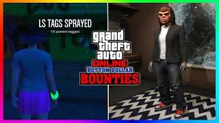 NEW Spray Can Mission BANKSY Outfit Money BOTTOM Dollar Bounties GTA 5 DLC GTA Online Update