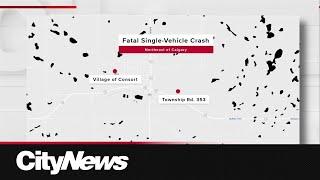 2 teens killed 5 others injured in fatal crash Northeast of Calgary