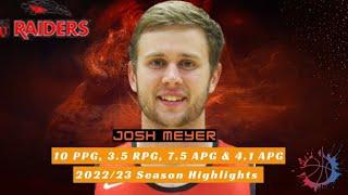 Josh Meyer 202223 Season Highlights HD