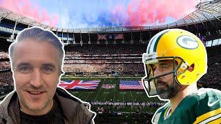  NFL London Games an AUTHENTIC taste of America in the UK  Packers vs Giants Experience 2022