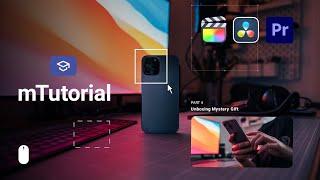 mTutorial — Tutorial Creators Toolbox for Final Cut Pro DaVinci Resolve Adobe Premiere — MotionVFX