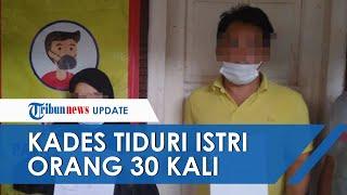 30 Kali Tiduri Istri Orang Oknum Kades di Lamongan Juga Pesta Sabu-sabu Bareng Selingkuhan