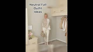 Neutral FallAutumn Outfit Ideas