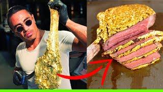 How SALT BAE EDIBLE GOLD is made ⭐️