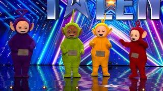 Britains Got Talent 2022 TELETUBBIES Performance Full Audition S15E08