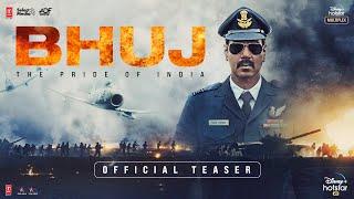 Bhuj The Pride Of India - Official Teaser  Ajay D. Sonakshi S. Sanjay D. Ammy V. Nora F  13th Aug