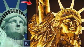 How To Gold Effect In Photoshop 3 Min  Turn Anything Into Gold