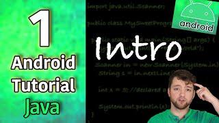 Android App Development Tutorial 1 - Introduction  Java