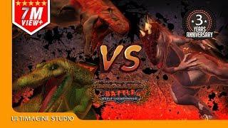 Spino VS T Rex VS I Rex  Dinosaurs Battle Special #dinosaur #dinosaurs #jurassicworld
