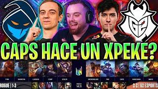 IBAI SE VUELVE LOCO CON CAPS HACIENDO EL XPEKE  G2 vs RGE LEC VERANO 2024 ESPAÑOL LVP