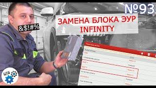 Замена блока управления рулевой рейки на примере Infinity qx50 Видео 93