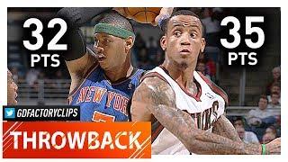 Carmelo Anthony vs Monta Ellis EPIC Duel Highlights 2012.04.11 Bucks vs Knicks - MUST SEE