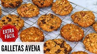 Galletas de avena fáciles y rápidas