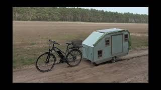 Rowerowy kamper KAPRYS 2. Bicycle camper for two people.