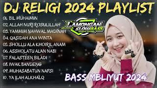 DJ SHOLAWAT TERBARU 2024 FULL ALBUM JANUARI 2024  LAMONGAN SLOW BASS