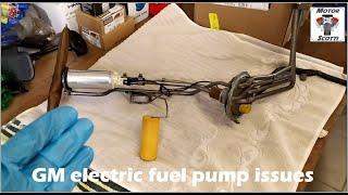 GM electric fuel pump issues