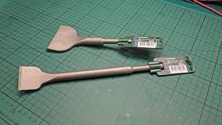 Parkside XL Tile Chisel and Angled Flat Chisel from Lidl or Kaufland - quick test and impressions