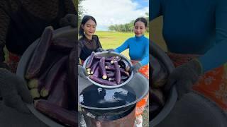 Eggplant crispy cook recipe #shortvideo #shorts #cooking #recipe #food #recipe