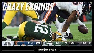 The CRAZIEST Injury Comeback Bears vs. Packers 2018