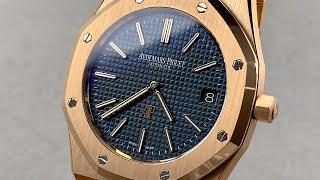 Audemars Piguet Royal Oak Jumbo Extra-Thin 15202OR.OO.1240OR.01 Audemars Piguet Watch Review