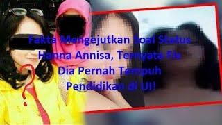 Fakta Mengejutkan Soal Status Hanna Annisa Ternyata Fix Dia Pernah Tempuh Pendidikan di UI