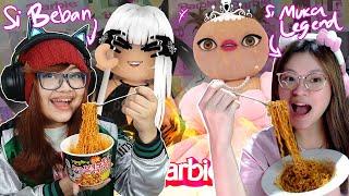 NGAKAK SAMBIL SAMYANG CHALLENGE SAMA @KeiKeiRoblox  Barbie tower