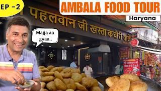 EP - 2 Ambala Food Tour Haryana  Ambala places to eat  Science Equipments Ambala Cloth Market