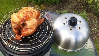 Cobb BBQ cooking a whole chicken