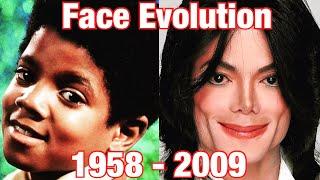 The Evolution Of Michael Jackson’s Face 1958 - 2009 0 to 50 Years Old