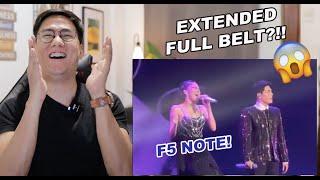 Julie Anne San Jose and Stell - Narito Ako Highlight Moment  SINGER REACTION