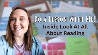 Do A Lesson With Me  All About Reading
