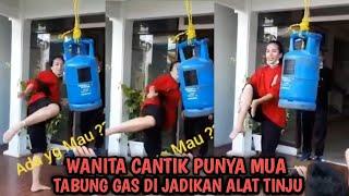 VIRAL WANITA PESILAT SUPER KUAT TENDANG GAS LPIJI