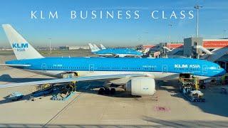 KLM Boeing 777 Business Class  Cape Town to Amsterdam trip report