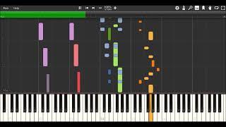 Ducks Theme On Synthesia Sudrian Afro