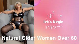 Beauty of Mature Age  Women in leather lingerie #beauty #style