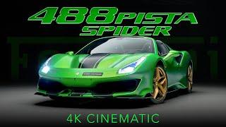 One of the FASTEST Ferrari in the World - 488 Pista Spider  4K