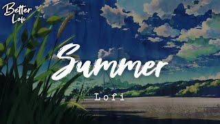 Lazy Summer ️ Calm beats  Lofi hip hop Relax Beach Study Gaming Late Night