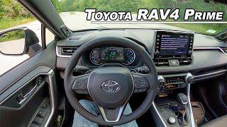 2022 Toyota RAV4 Prime XSE - 302hp Plug-In Hybrid Full Electric Drive POV Binaural Audio