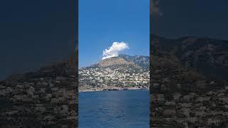 Amalfi Coast by ferry ITALY #atsea #travel #amalficoast