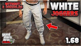 *NEW* GTA 5 ONLINE HOW TO GET WHITE JOGGERS AFTER PATCH 1.68 GTA 5 White Joggers Glitch NO NETCUT