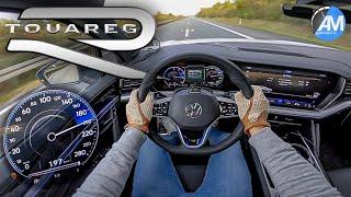 NEW VW Touareg R  Launch Control & 100-200 kmh acceleration  by Automann