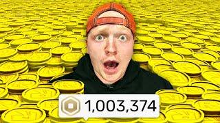 Spending 1000000 Robux in 1 Hour