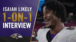 Isaiah Likely “I Feel Like A Kid In A Candy Shop”  Baltimore Ravens