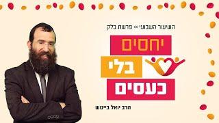 הרב יואל בייטש  פרשת בלק • בחמלה רבה יחסים בלי כעסים