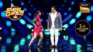 देखिये Govinda Ji और Vartika का एक Romantic Act  Super Dancer  Govinda Series