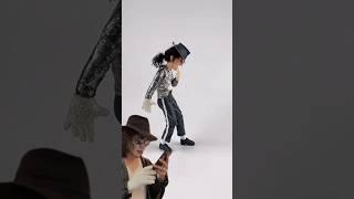 Michaels doll is a representation of Billie Jean‍️‍️#michaeljackton #moonwalk #michaeljackson