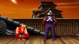 KEN vs SHIN AKUMA - VERY INCREDIBLY EXCITING FIGHT 