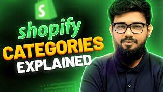 Modify  Add SHOPIFY Product Category in 2024  Easy Shopify Categories and Subcategories