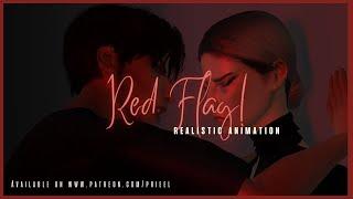 Realistic animation pack FREE Sims 4 Red flag