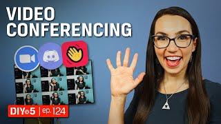 Video Conferencing - Zoom Facetime Google Duo Skype and more - DIY in 5 Ep 124